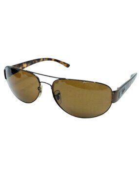 RAY BAN~Polarized Aviator Sunglasses~RB3448 ~UNISEX TORTOISE w/CASE